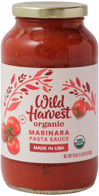 와일드하베스트 유기농 마리나라 파스타 소스, 680g, 1개