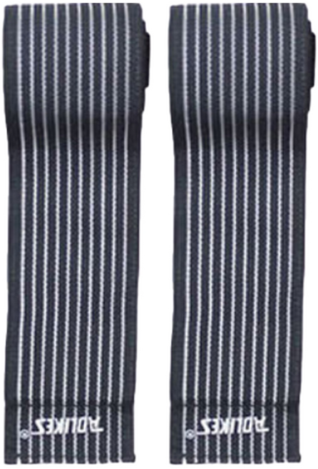 OON 밴드형 테이핑 압박붕대 무릎보호대, 2개, 블랙