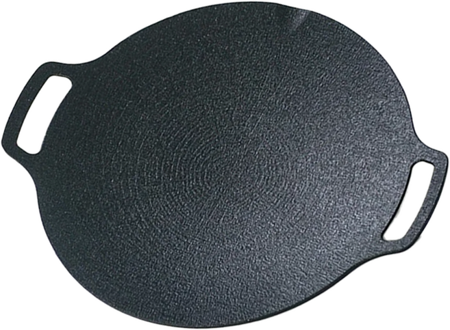 FOUR SEASONS 露營圓形迷你烤盤 鋁合金鑄造 韓國製, 25cm, 1個