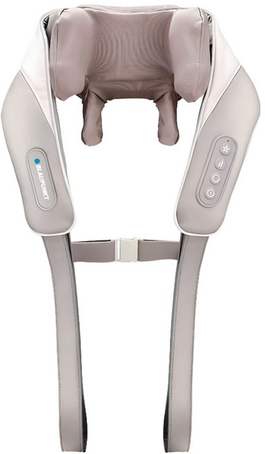 BLAUPUNKT 德國藍寶 智慧溫感無線肩頸按摩器 BPB-M19BU 6D仿真人手按摩 超大面積熱敷 2檔溫度選擇