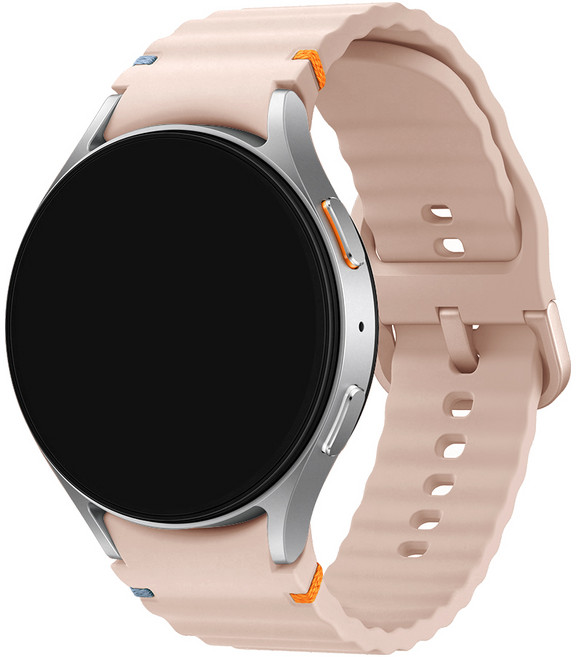 스페이스쉴드 호환 날개형 스트릿 엣지 실리콘 스트랩 20mm, 샌드핑크, 1개