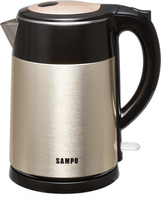 SAMPO 聲寶 雙層防燙不鏽鋼快煮壺 1.5L 220 x 310 x 195mm 1.4kg, KP-SF15D