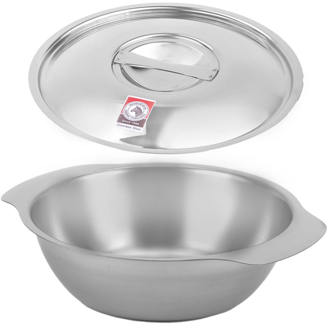 ZEBRA THAILAND 斑馬牌 304不銹鋼 湯碗 附蓋 18cm 1.3L, 單品, 1個