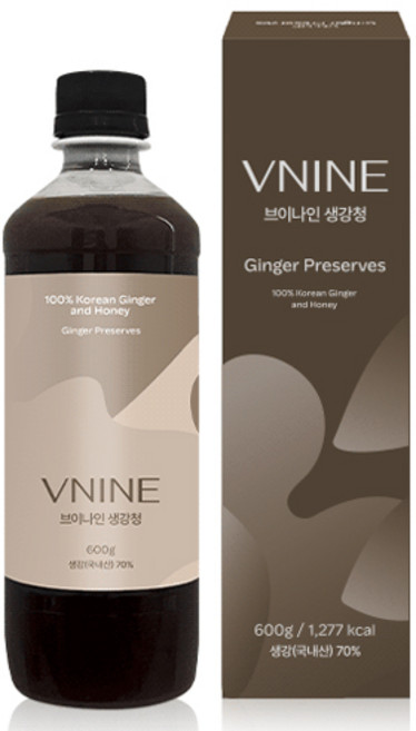 브이나인 생강청, 600g, 1개