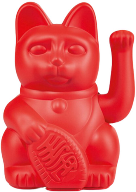 DONKEY PRODUCTS MANEKI NEKO 幸運繽紛招財貓, 紅色