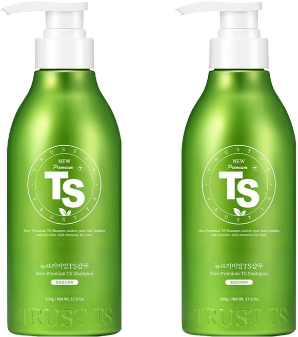 TS 뉴 프리미엄 탈모 증상 완화 기능성 샴푸, 500g, 2개