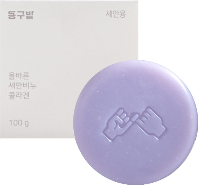 동구밭 올바른 콜라겐 세안비누, 100g