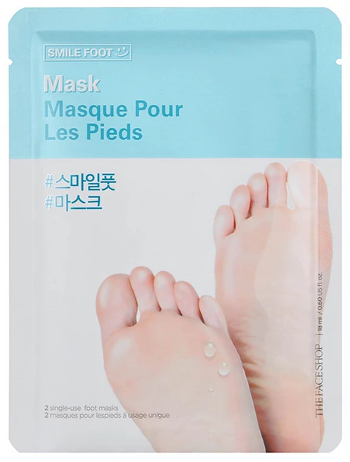 더페이스샵 스마일 풋 마스크 18ml, 1개입, 1개 - 쿠팡