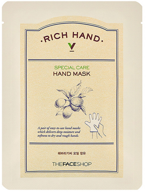 더페이스샵 브이 스페셜 케어 리치핸드 마스크팩, 1개