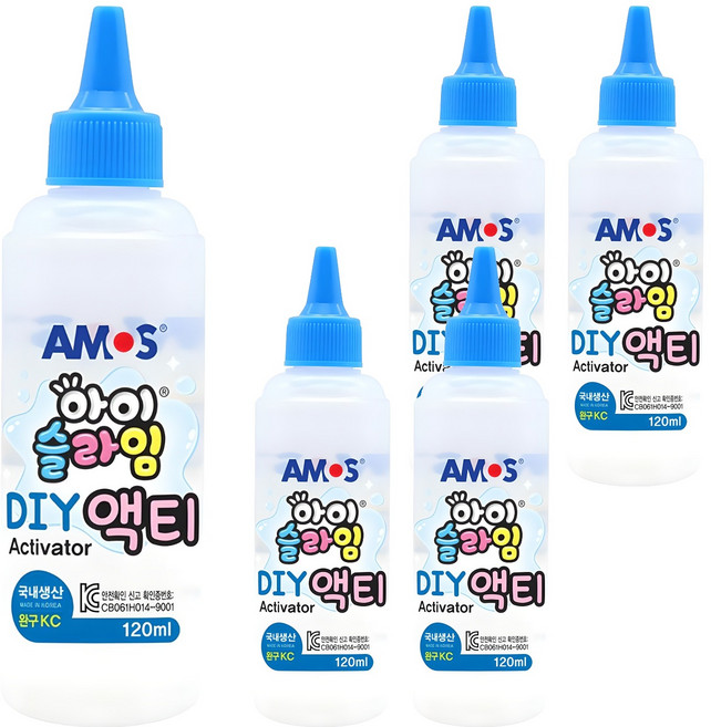 아모스 아이슬라임 액티 120ml, 5개