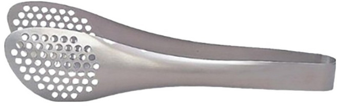 SORI YANAGI 柳宗理 18-8不鏽鋼料理夾 有孔 22.5 x 4.7cm 打開寬7.7cm 100g, 1支, 不鏽鋼 銀色
