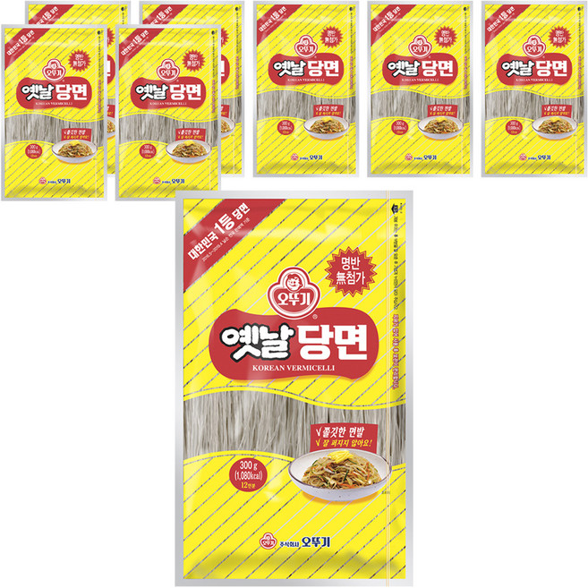 OTOKI 不倒翁 傳統韓式冬粉, 300g, 8個
