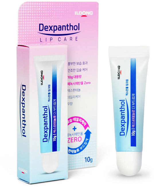 일동제약 덱스판테놀 립 케어 크림, 무향, 10g, 1개