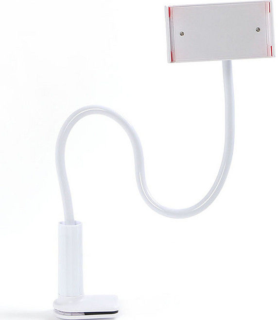 피기드림 자바라 태블릿 스마트폰 거치대, pk_zabara_02, 화이트, 1개