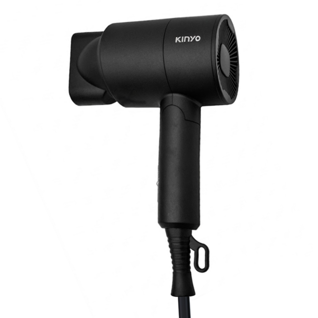 Kinyo 輕巧水潤負離子吹風機 1000W 110V, KH-9505, 黑色