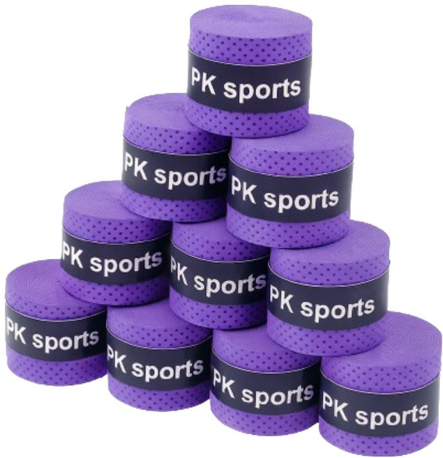 인글로우 라켓 골프채 낚싯대 자전거 손잡이 그립 테이프, 퍼플, 10개