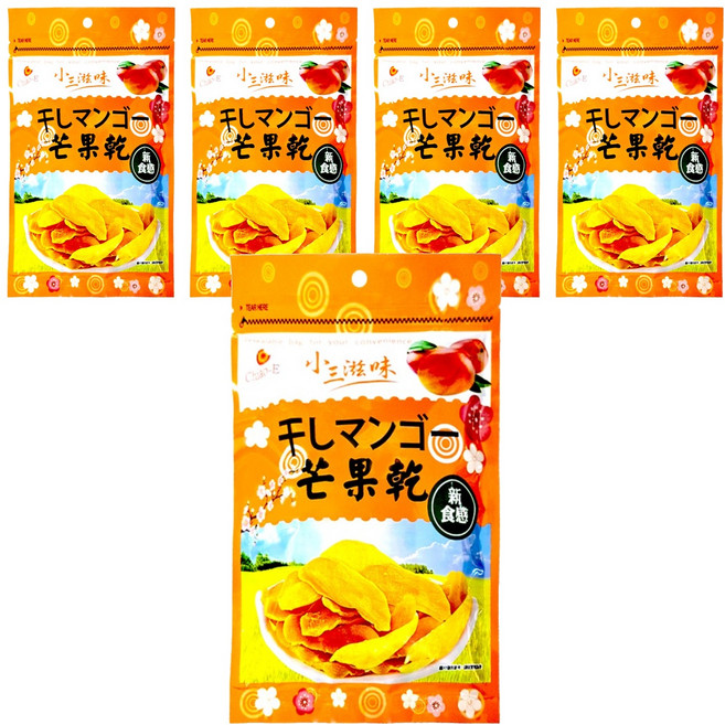 Chiao-E 巧益 小三滋味芒果乾, 110g, 5包