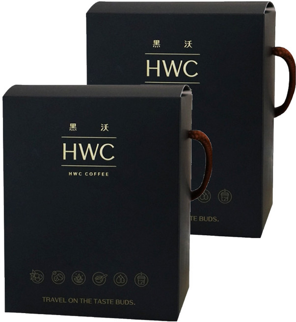 HWC 黑沃咖啡 濾掛咖啡 可可之夢, 10g, 10包, 2盒