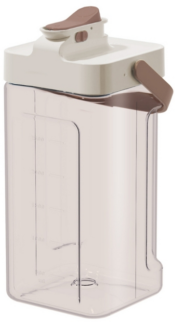 SORIL. 可提兩用開關冷水壺 297 x 141 x 144mm 363g, 棕色, 3.5L, 1個