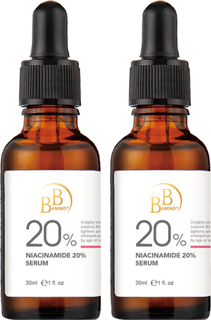MY SCHEMING 我的心機 BB 20%煙醯胺亮采緊緻精華, 30ml, 2瓶