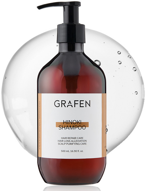 그라펜 히노키 샴푸 숲향, 500ml, 1개