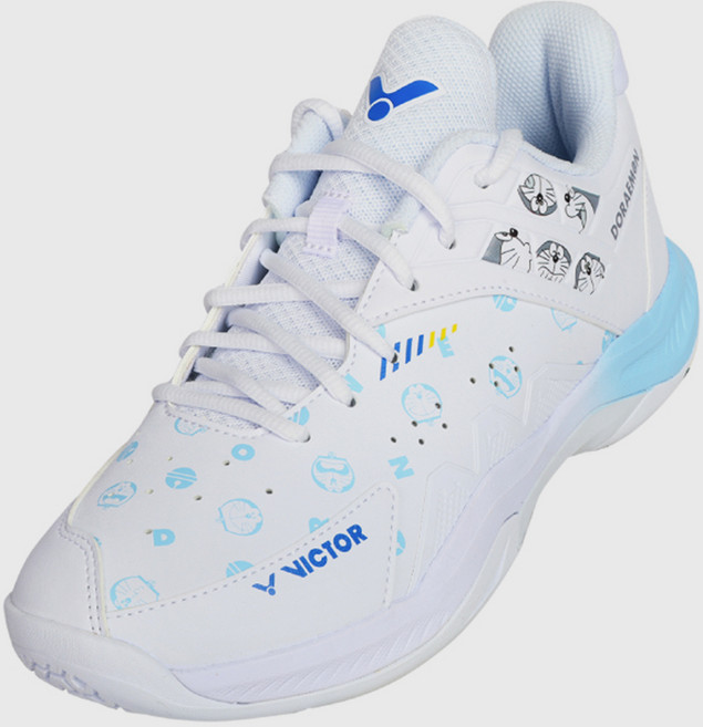 빅터 도라에몽 리미티드 에디션 배드민턴화 P-DRM