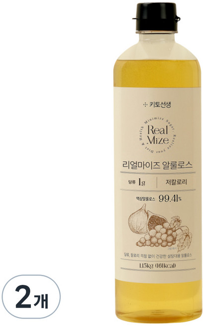키토선생 리얼마이즈 알룰로스, 1.15kg, 2개