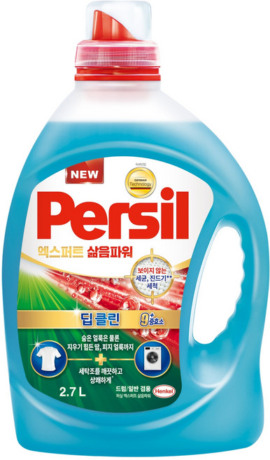 퍼실 엑스퍼트 삶음파워 겸용 액상세제 본품, 2.7L, 1개입, 1개