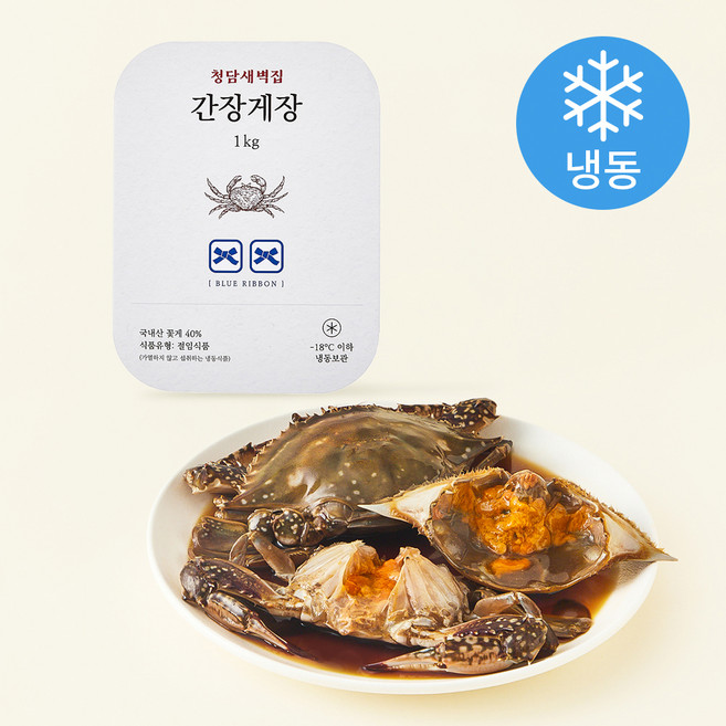 청담새벽집 간장게장 (냉동), 1kg, 1개