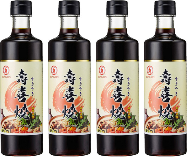KONG YEN 工研 香檸壽喜燒醬, 320ml, 4瓶