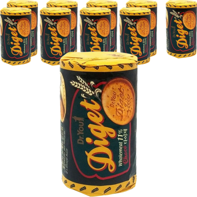 오리온 다이제 초코, 225g, 10개