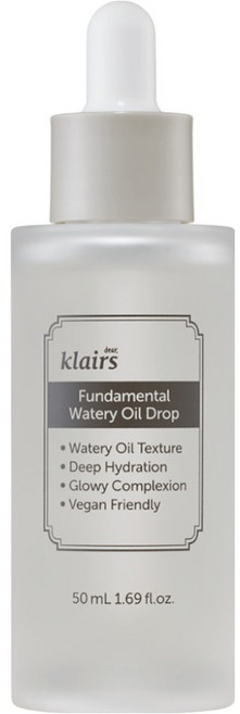 클레어스 펀더멘탈 워터리 오일 드롭 수분 앰플, 50ml, 1개