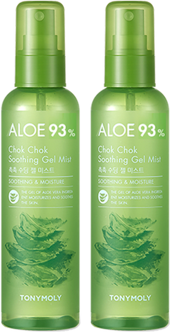 토니모리 알로에 촉촉 수딩 젤 미스트, 150ml, 2개