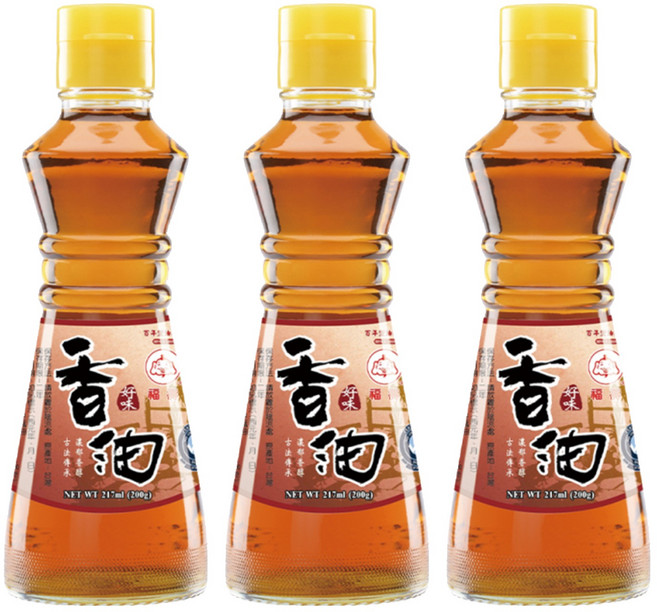 福壽實業 好味香油, 217ml, 3瓶