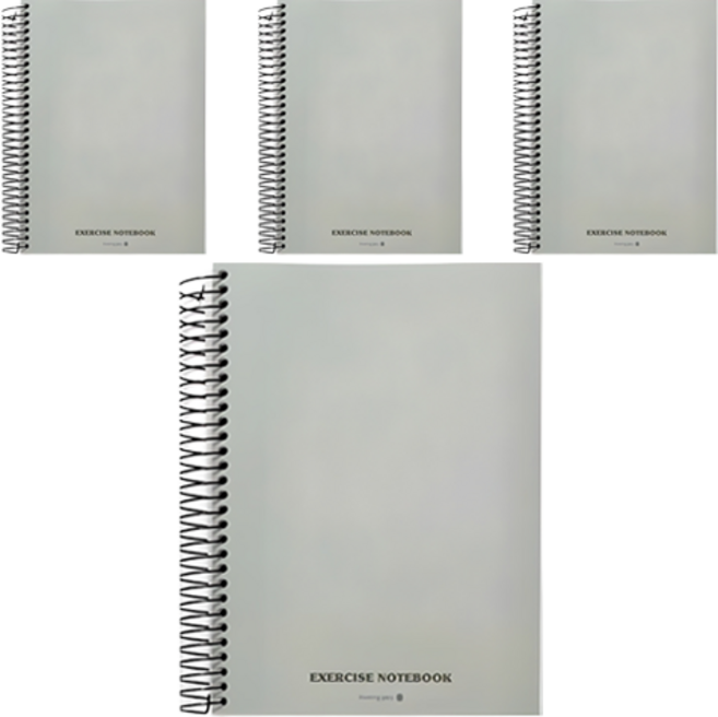 모닝글로리 3500 완전 두꺼운 좌철 연습장, 랜덤 발송, 4개