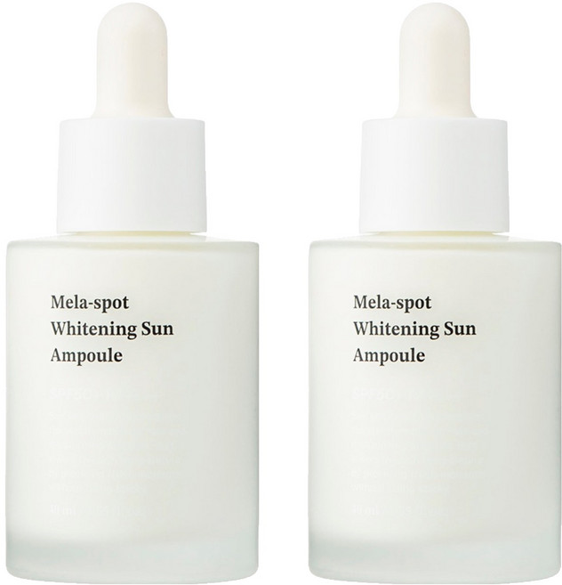 성분에디터 멜라 스팟 화이트닝 선앰플 SPF50 PA++++, 40ml, 2개