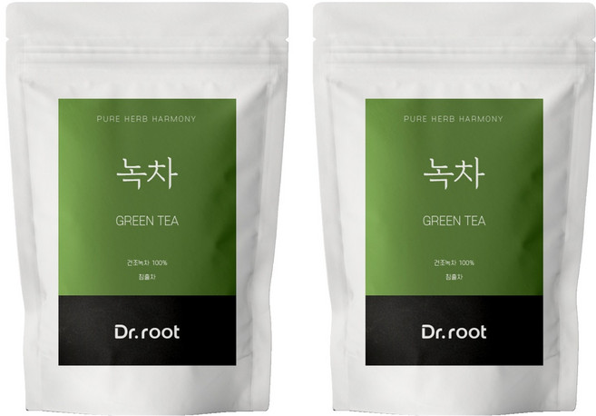 닥터루트 녹차 삼각티백, 2개, 25개입, 1.2g