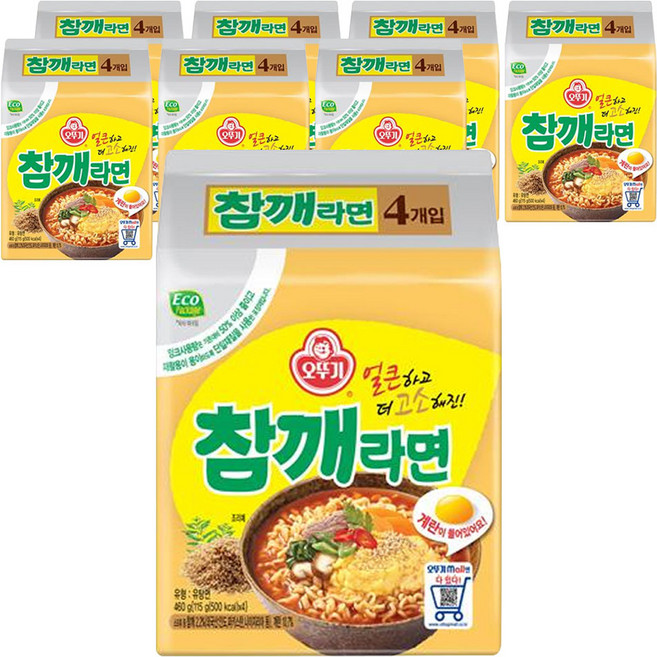 오뚜기 참깨라면 115g, 32개