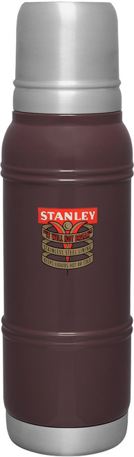 STANLEY MILESTONES 台灣公司貨 週年復刻1940版 真空保溫瓶, 1L, 1個, 磚紅色