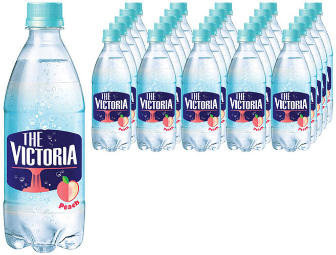 웅진빅토리아 복숭아 탄산음료, 500ml, 40개