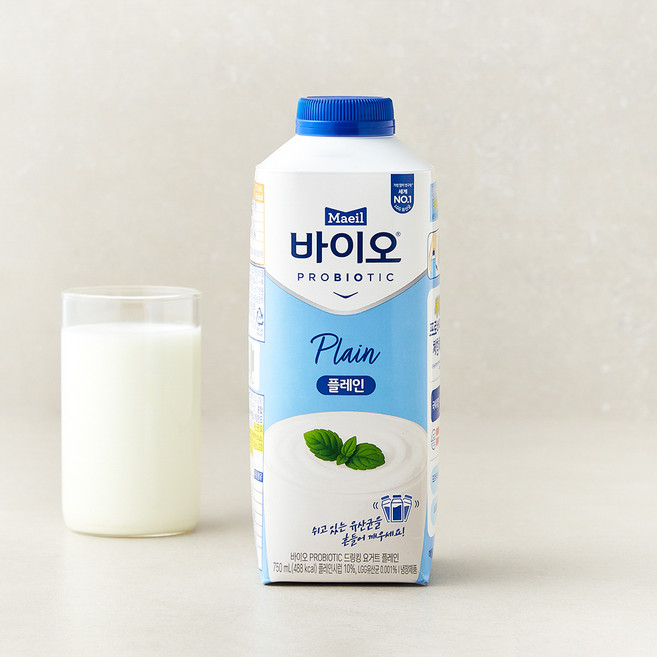매일바이오 드링킹 플레인 요구르트, 750ml, 1개입, 1개