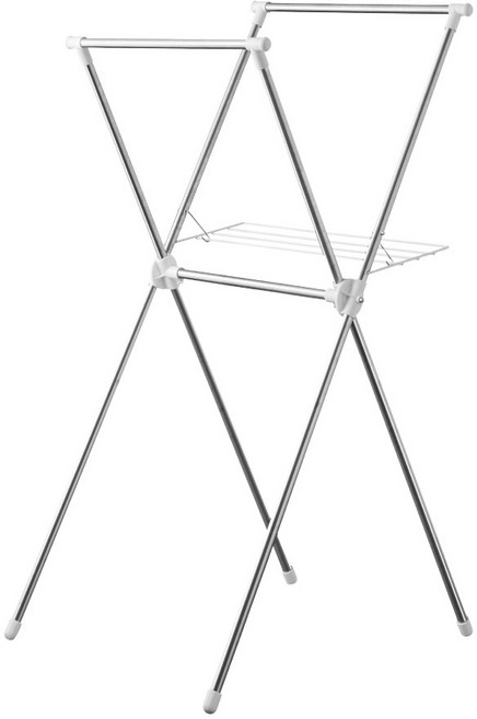 IRIS OHYAMA 愛麗思歐雅瑪 隨插即用便利曬衣架, 不鏽鋼 銀色