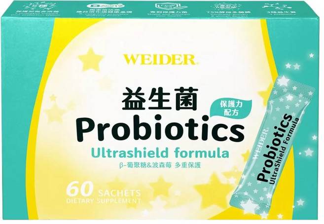 WEIDER 威德 益生菌 保護力配方, 3g, 60包, 1盒