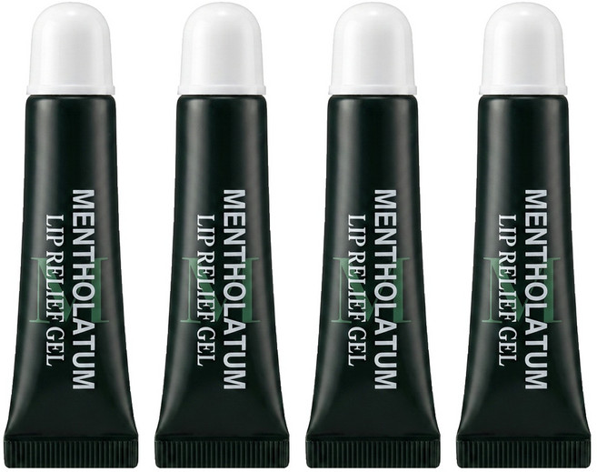 MENTHOLATUM 曼秀雷敦 薄荷潤唇凍膏, 薄荷, 8g, 4條