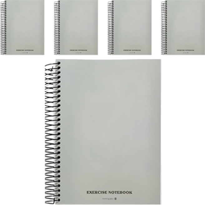 모닝글로리 3500 완전 두꺼운 좌철 연습장, 랜덤발송, 5개