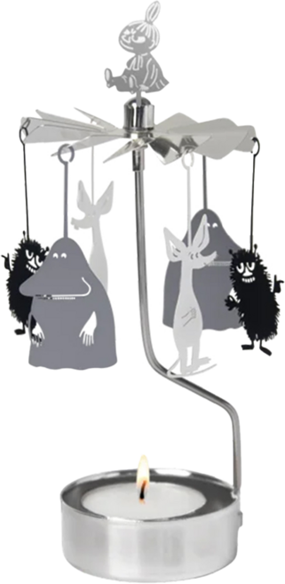 PLUTO DESIGN 旋轉燭座附蠟燭, 嚕嚕米配角