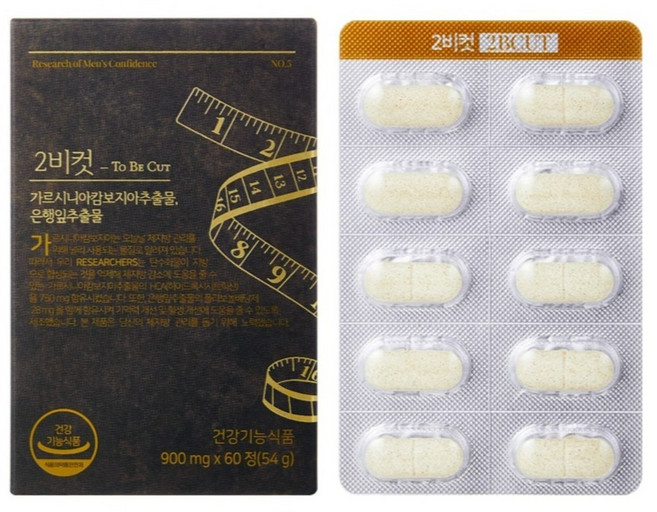투비컷 가르시니아캄보지아추출물 54g, 60정, 1개