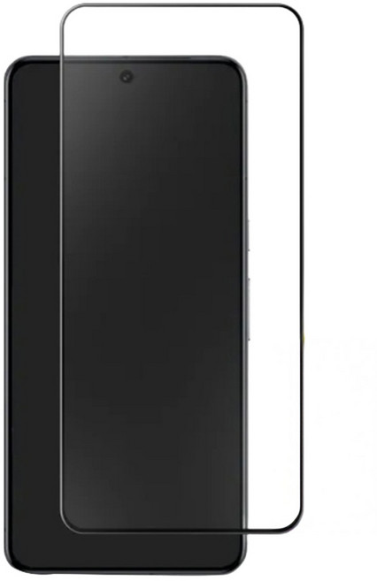 HODA 好貼 2.5D滿版黑玻璃貼 0.33mm, 1片