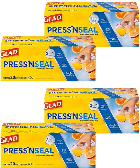 GLAD 佳能 神奇密實保鮮膜 迷你款, 4盒