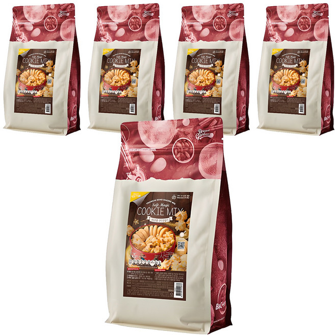 브레드가든 사르르 마법 쿠키 믹스, 5개, 1kg